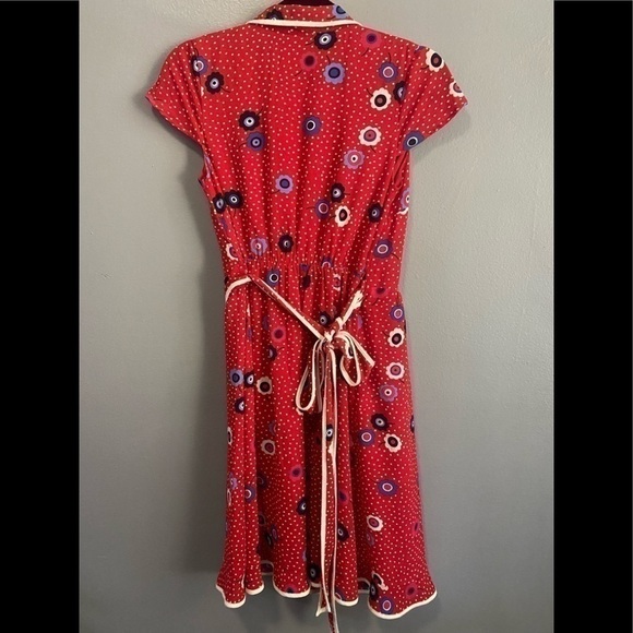 ModCloth Daytime Dapper Retro Floral Dress - Picture 3 of 5